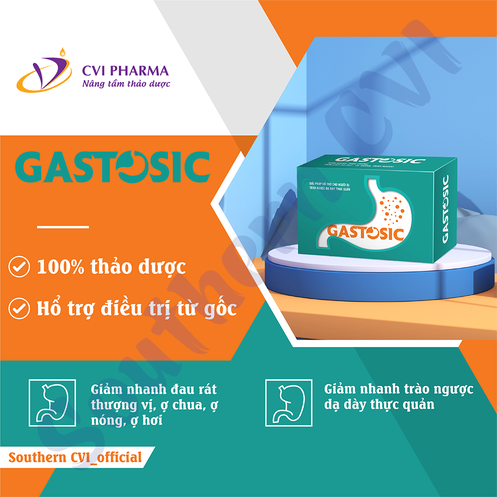 Gastosic Hộp 30 Viên