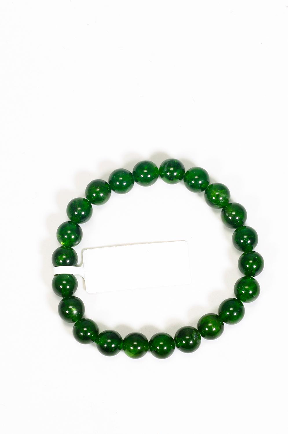 Vòng tay đá diopside mệnh hỏa, mộc - Ngọc Quý Gemstones