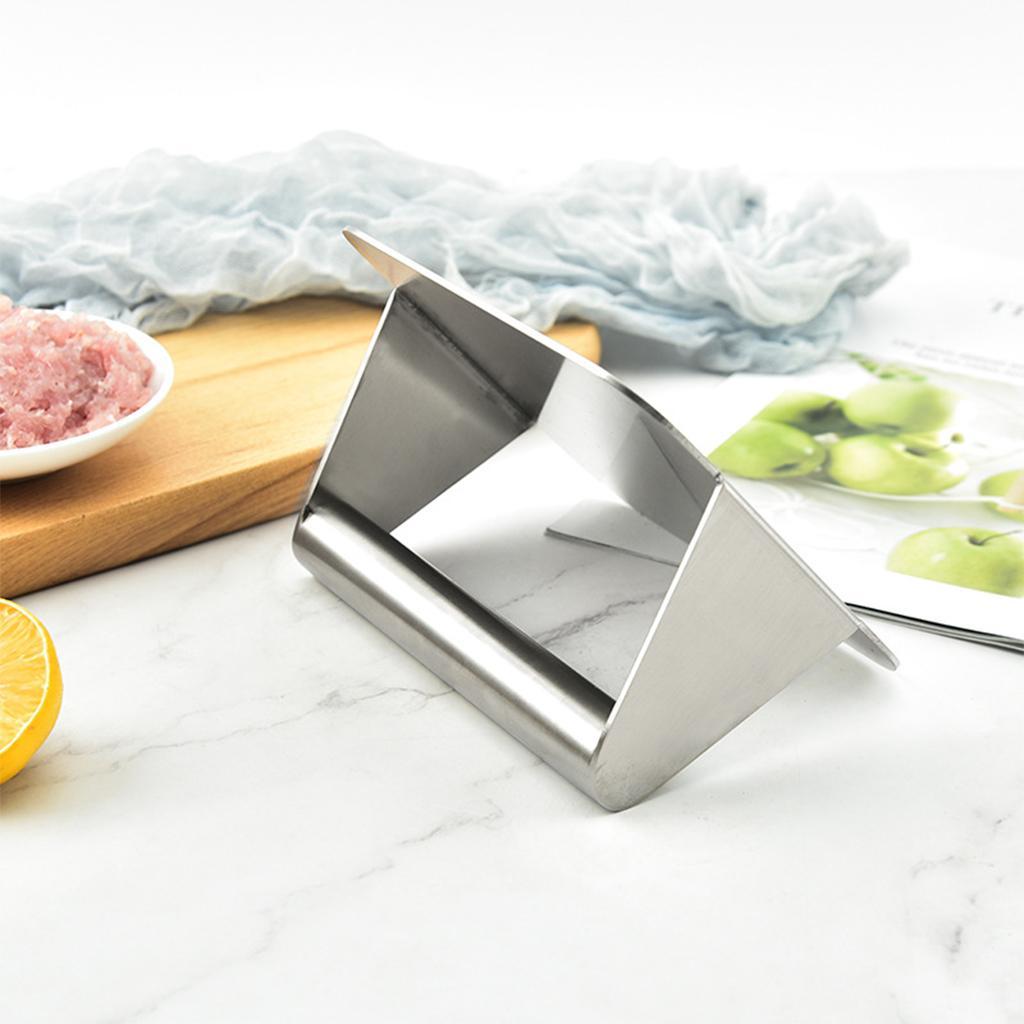 2pcs Manual Burger Press Meat Smasher Bacon No-Rust Accessory Kitchen Tool