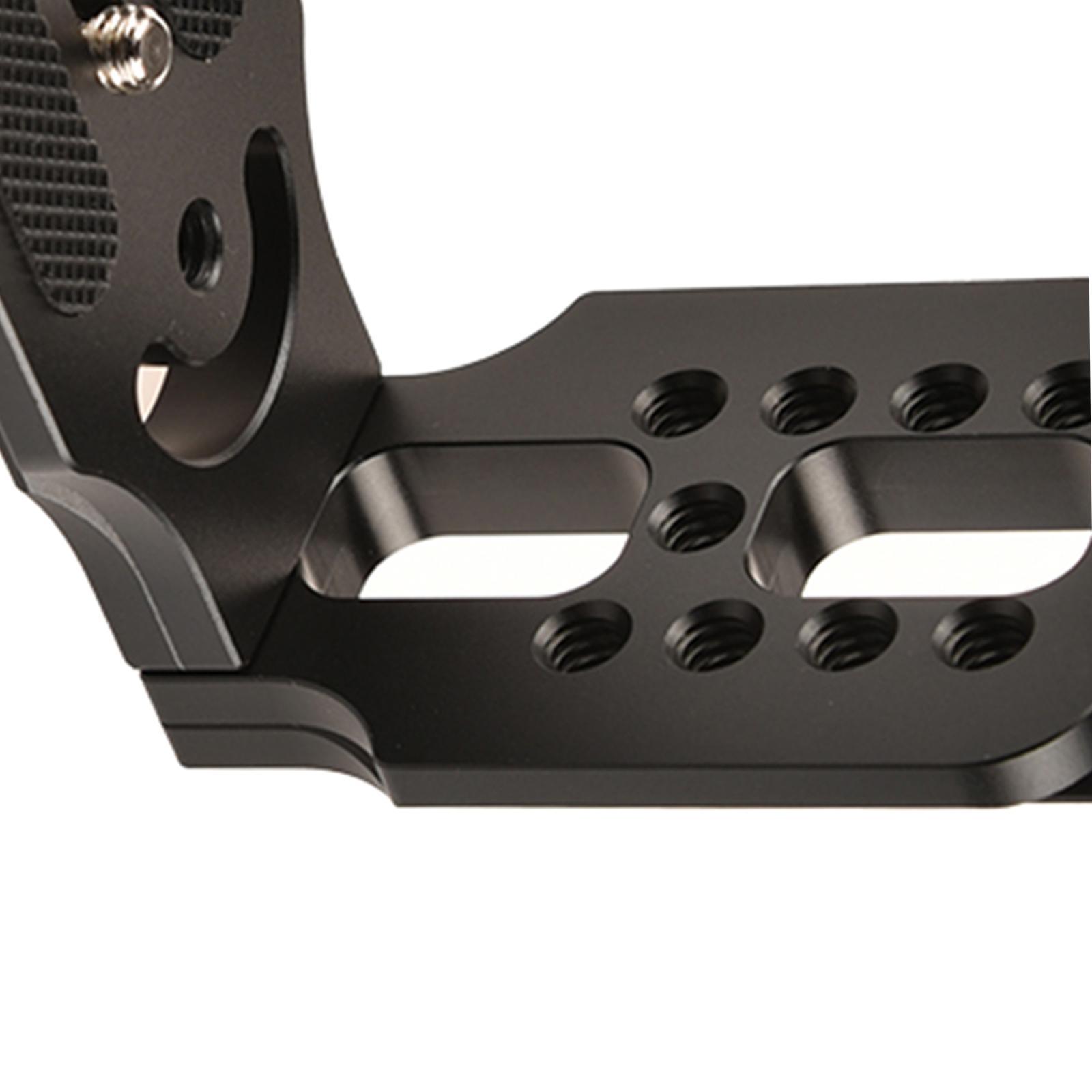 Quick Release Plate Camera L Bracket for Tripod Ball Head Adapter Mount