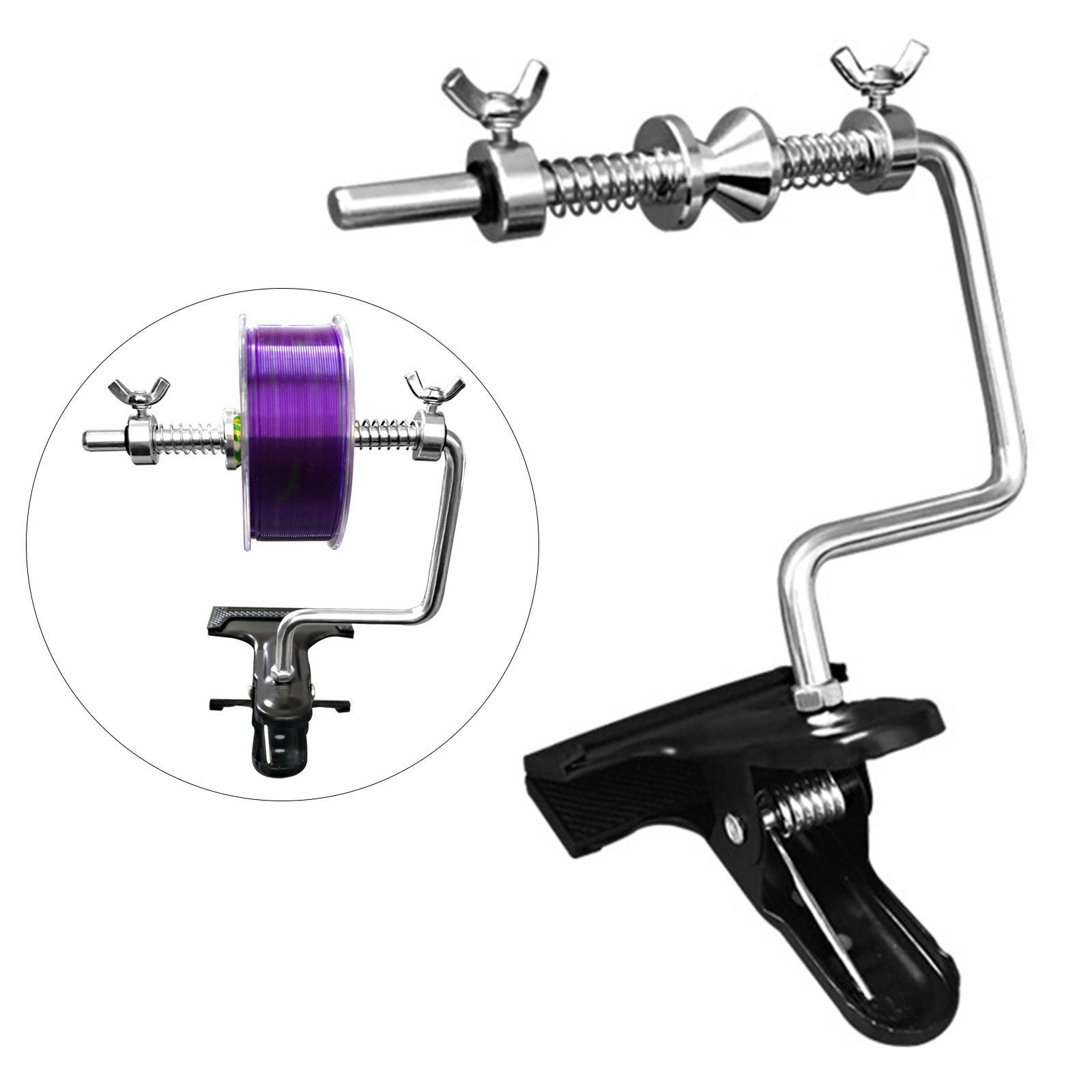 Coil Fishing Reel Line Winder System Line Spooler Vacuum Spooling Fishing Line Winding Fishing Tackle Tools Accessories Fixed with clip