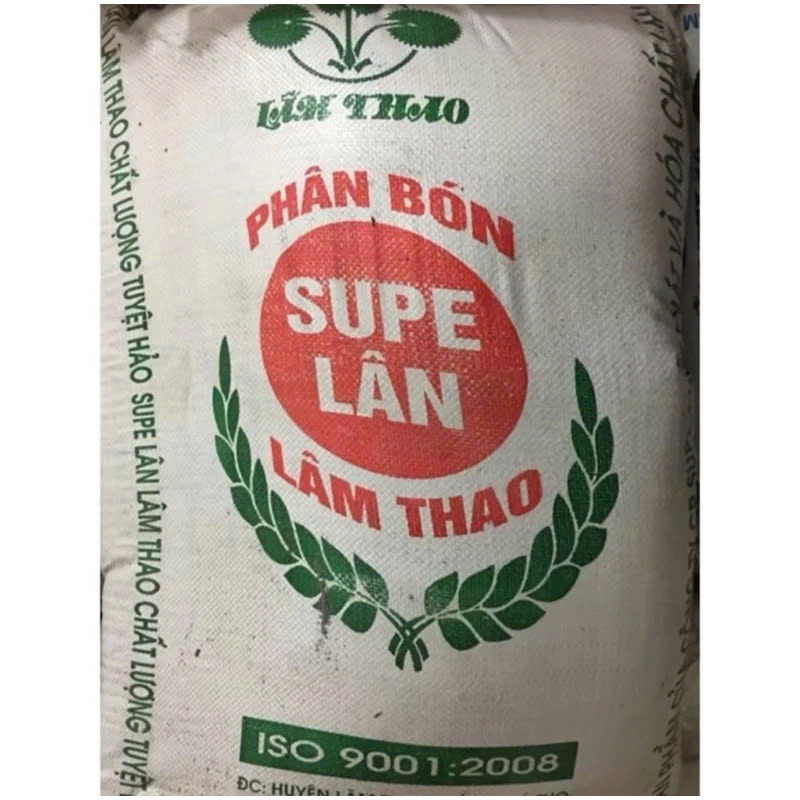 1kg Lân Thao - SUPE LÂN LÂM THAO kích rễ, khử chua, hạ phèn, cải tạo đất