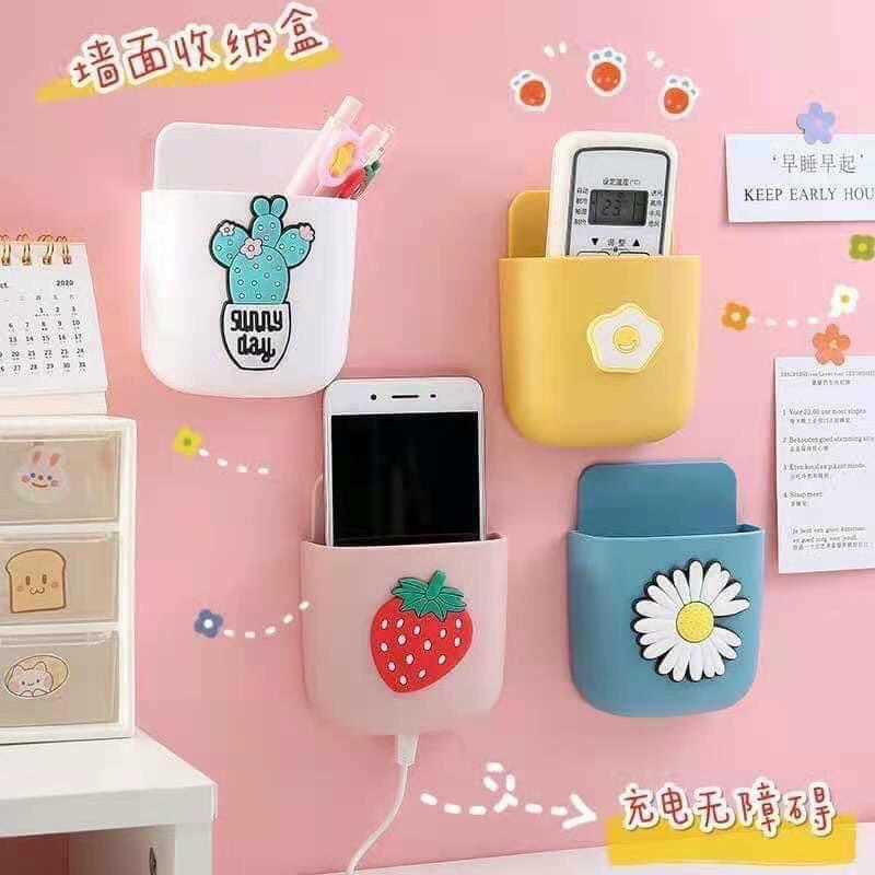 COMPO 3 Cái Kệ Dán Tường Để Đồ Đa Năng- Điện Thoại, Điều Khiển, Chìa Khóa