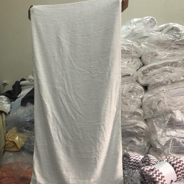 Khăn tắm nhà nghỉ khách sạn 60x120cm khăn bông cotton giá sỉ siêu rẻ