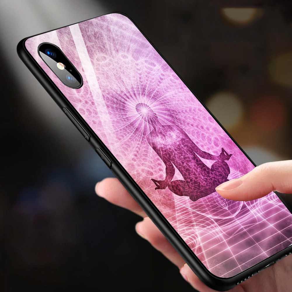 Ốp kính cường lực cho điện thoại iPhone X - vô cực MS ACJTU011
