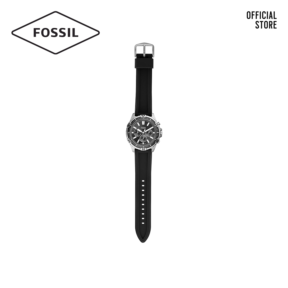 Đồng hồ nam FOSSIL Garret dây silicone FS5624 - màu đen