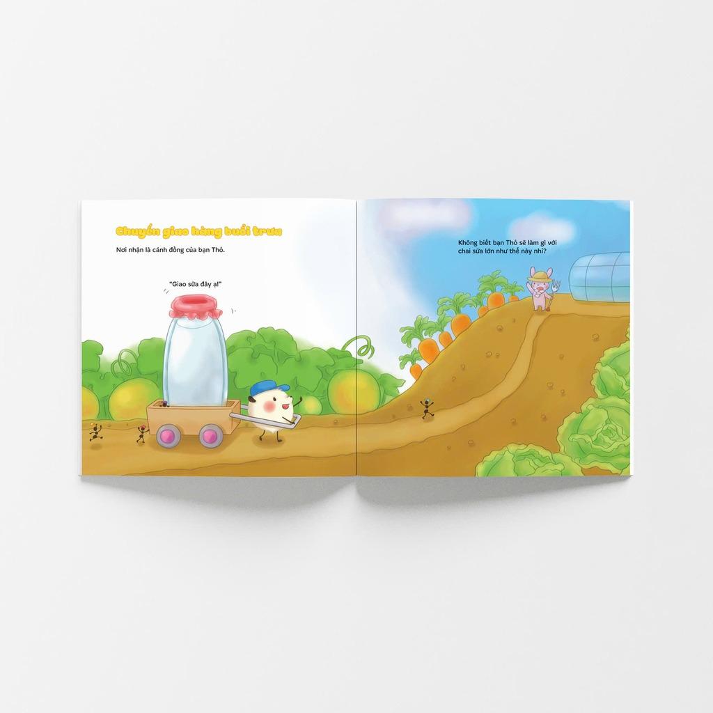 Sách - Bạn Pokopoko - Đi Giao Sữa