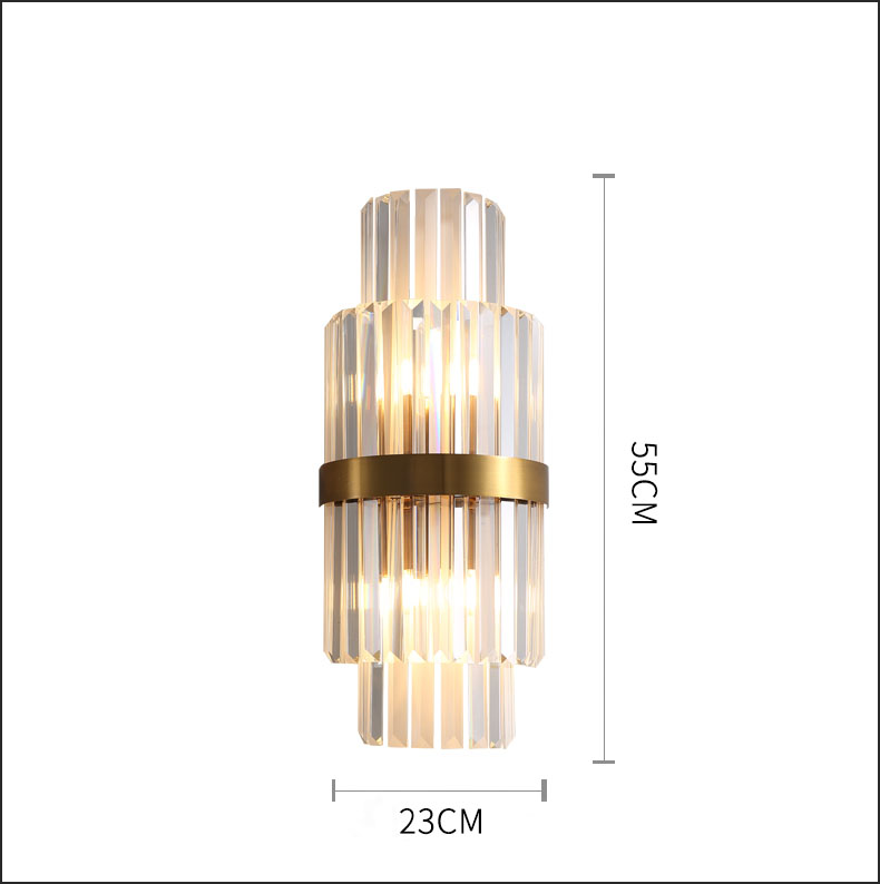 Hình ảnh Đèn tường COPES pha lê hiện đại trang trí nội thất cao cấp, sang trọng [ẢNH THẬT 100%].