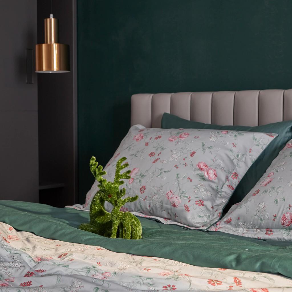 Chăn Ga Gối Niam lụa cao cấp Xu hướng mùa xuân 1M4 - 1M6 - 1M8 mã SOB.09