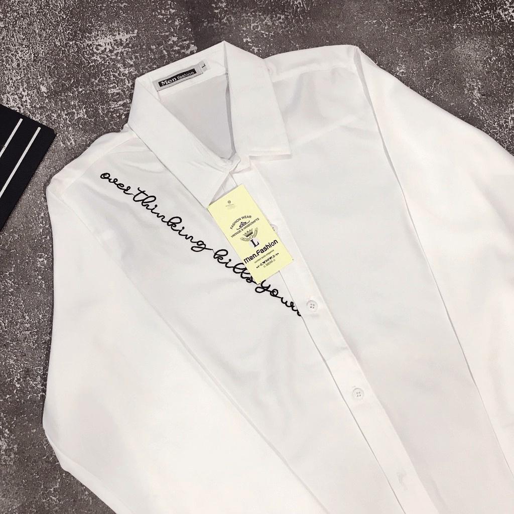ÁO SƠ MI TRẮNG DÀI TAY NAM