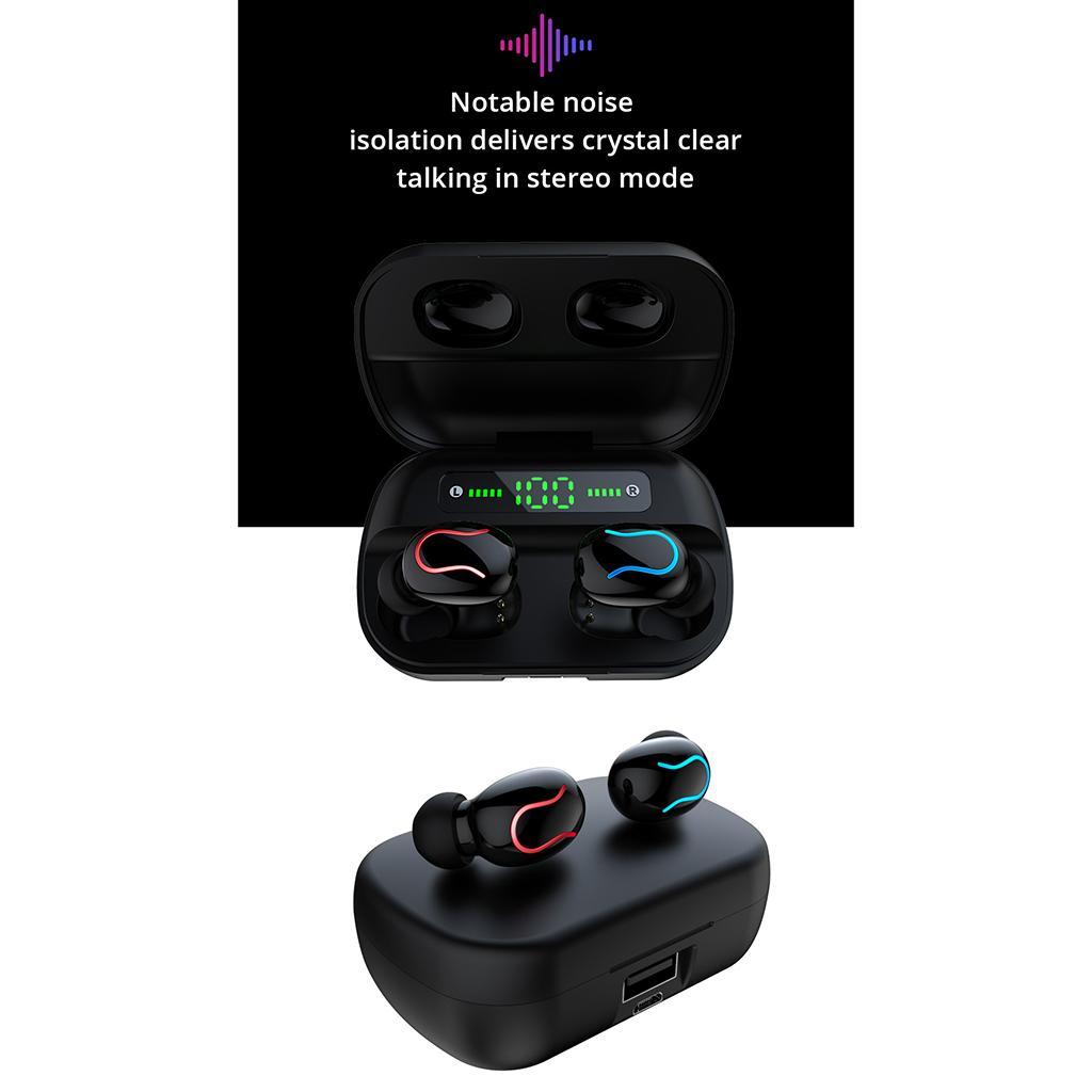 Wireless Earphones Bluetooth 5.0 Headphone Headset with Mic Earbuds