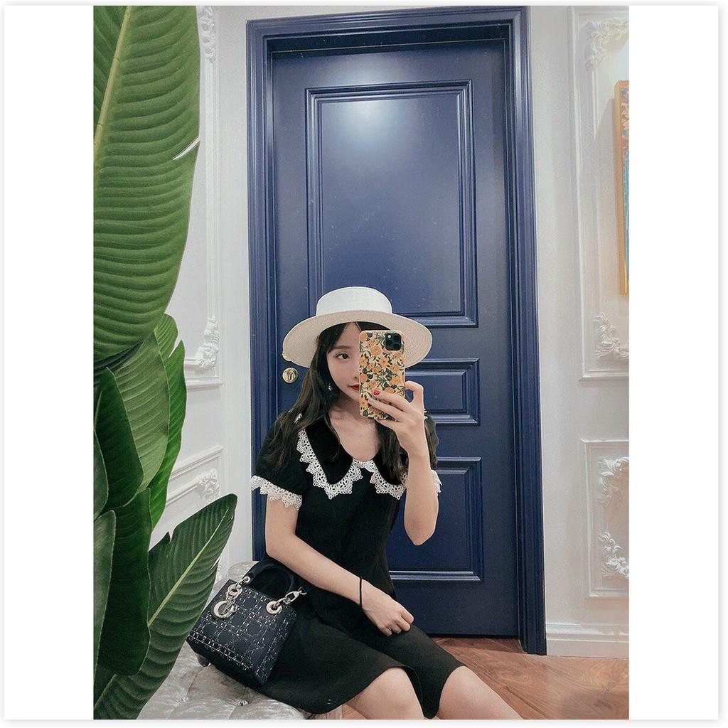 ĐẦM UMI PHỐI REN HỌA TIẾT ĐƠN GIẢN