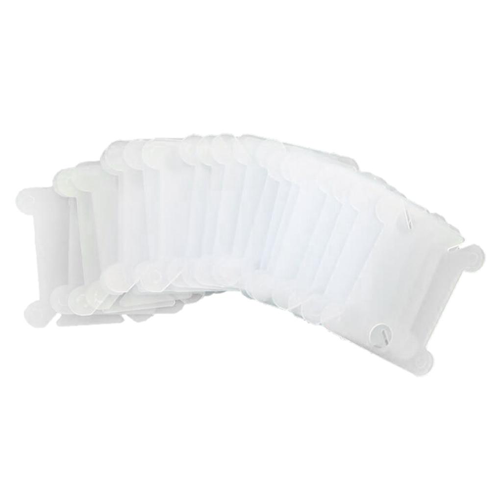 240x Embroidery Thread Bobbins Sewing Winding Thread String Organizer Holder Lot