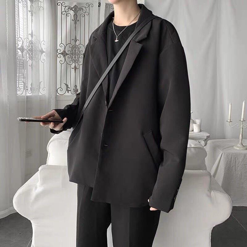 Áo blazer nam dài tay, áo vest nam form rộng thời trang Hàn Quốc - AV050