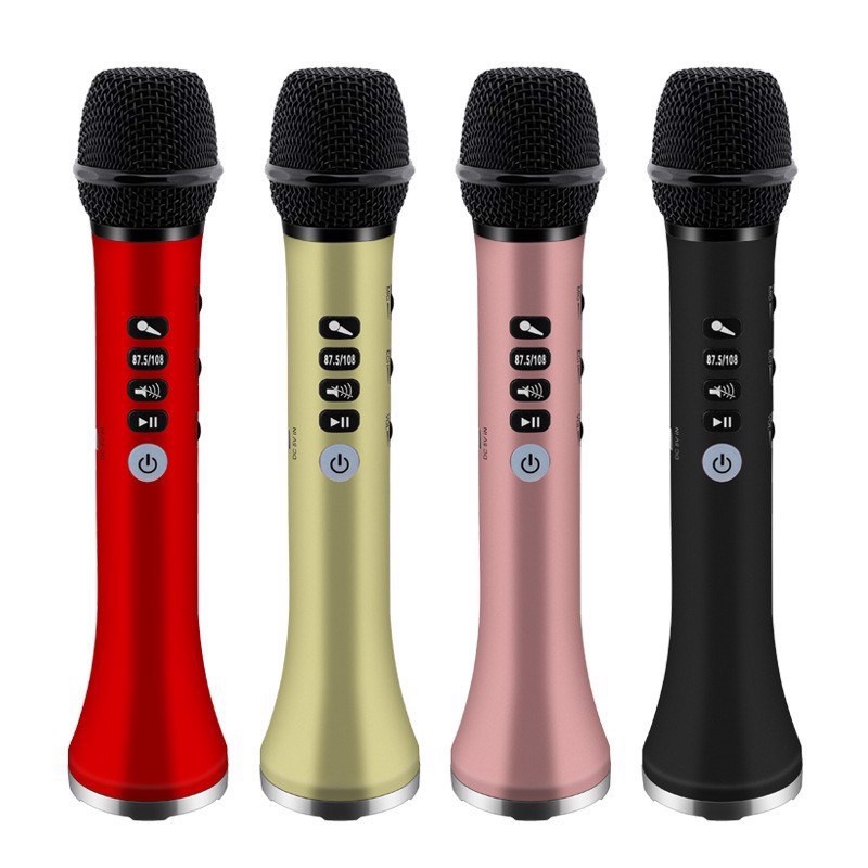 Micro Bluetooth Karaoke L698 Hỗ Trợ Karaoke Trên Ô Tô Mẫu Mới