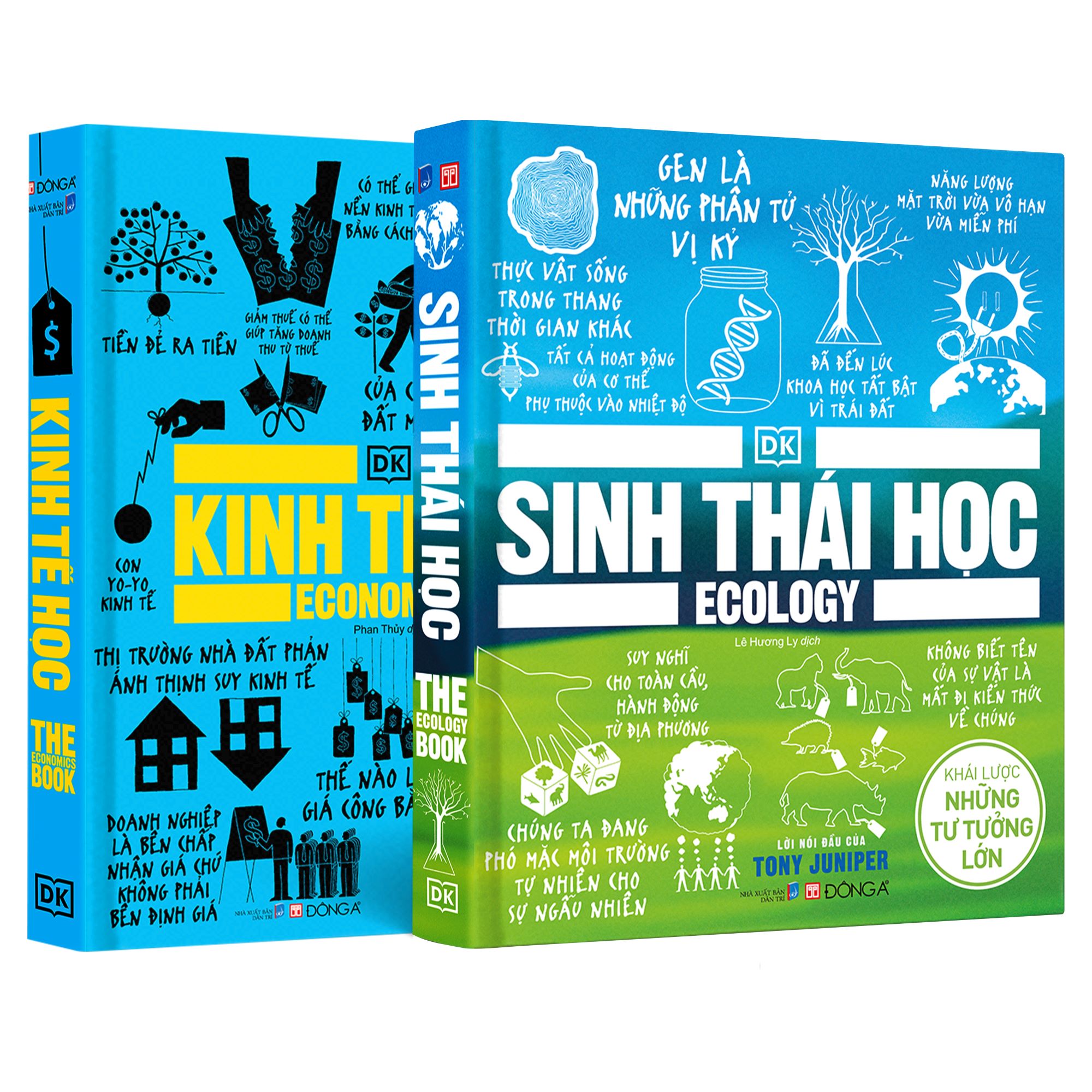 Combo 2 cuốn Khái lược: Sinh thái học - Khái lược những tư tưởng lớn và các lĩnh vực khác