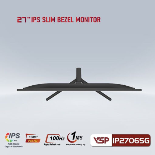 Màn hình máy tính 27inch VSP IP2706SG (27" IPS FHD 100Hz, HDMI+VGA) - Hàng chính hãng VSP phân phối