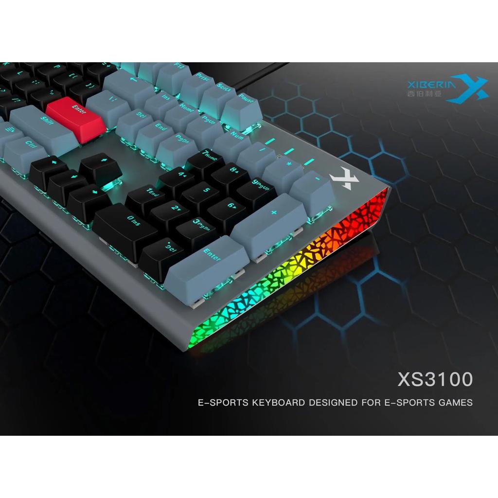 Bàn phím cơ quang gaming XIBERIA XS3100 - Hàng chính hãng