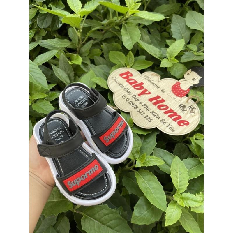 Dép Sandal chống nước Supormo - Dép cao cấp cho bé trai -dép sandal đi học cho bé 1- 8 tuổi size 21-30  Mã S17