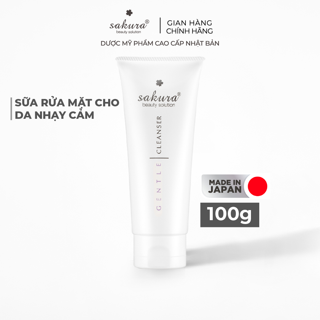 Sữa Rữa Mặt Sakura Nhạy Cảm  Gentle Cleanser  100ml