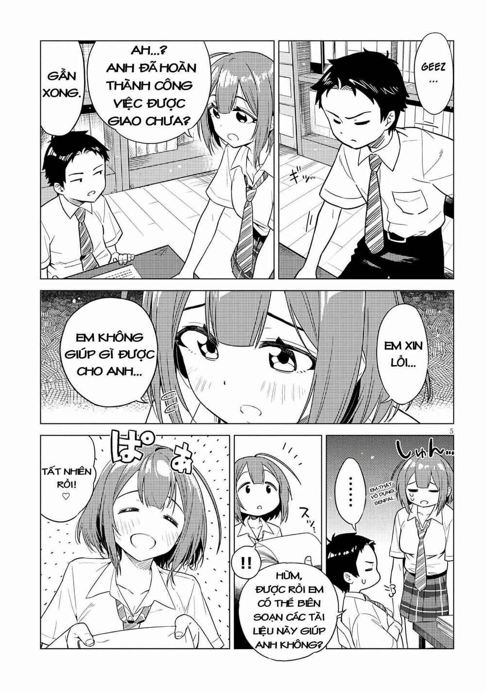 senpai có thích đàn em bb (big boobs) chapter 1 5