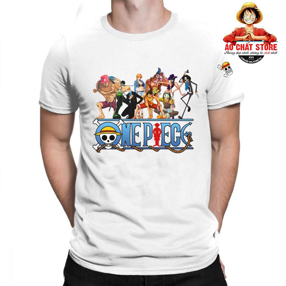 Áo Thun One Piece LUFFY TEAM Cực Đẹp | Áo Phông Băng Mũ Rơm Hải Tặc LUFFY Giá Rẻ OP142