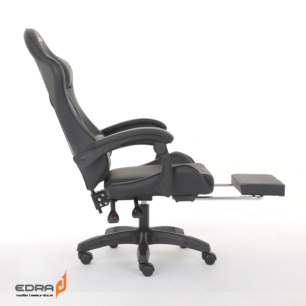 Ghế gaming Edra Dignity EGC234 có gác chân (Đen, Đỏ) - hàng chính hãng
