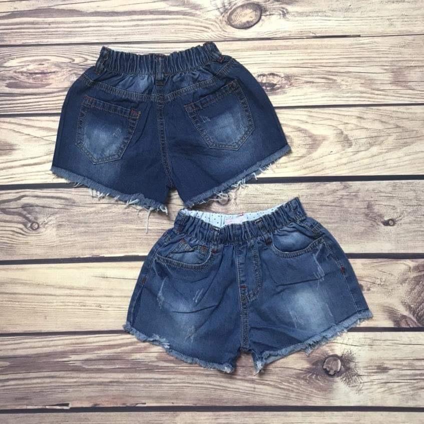 QUẦN SHORT JEAN BÉ GÁI LAI PHỐI RÁCH KATA QG-10, QUẦN BÉ GÁI, CÓ ĐỦ SIZE