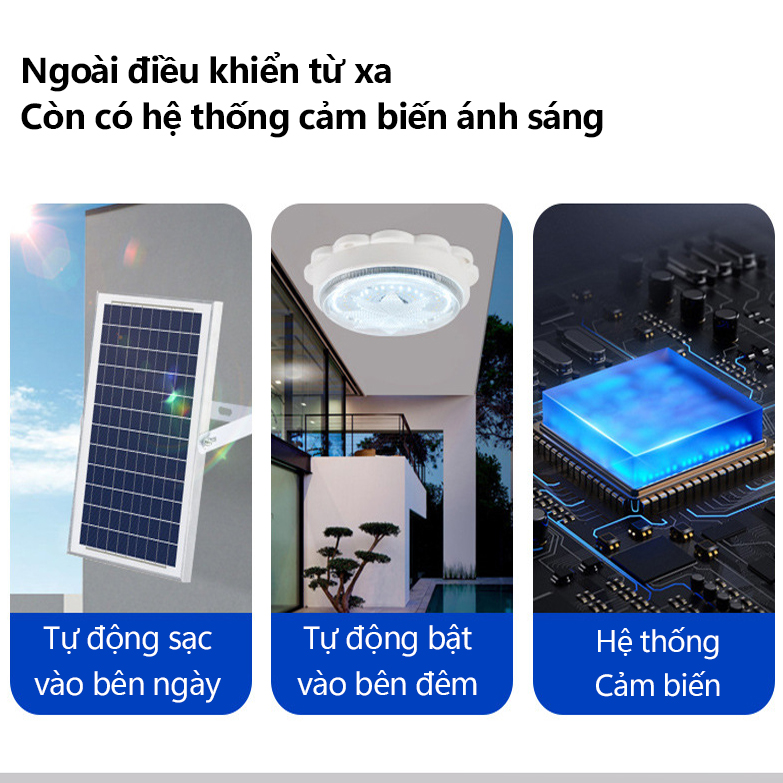 Đèn năng lượng mặt trời - đèn trần gắn trong nhà điều khiển từ xa - K1580