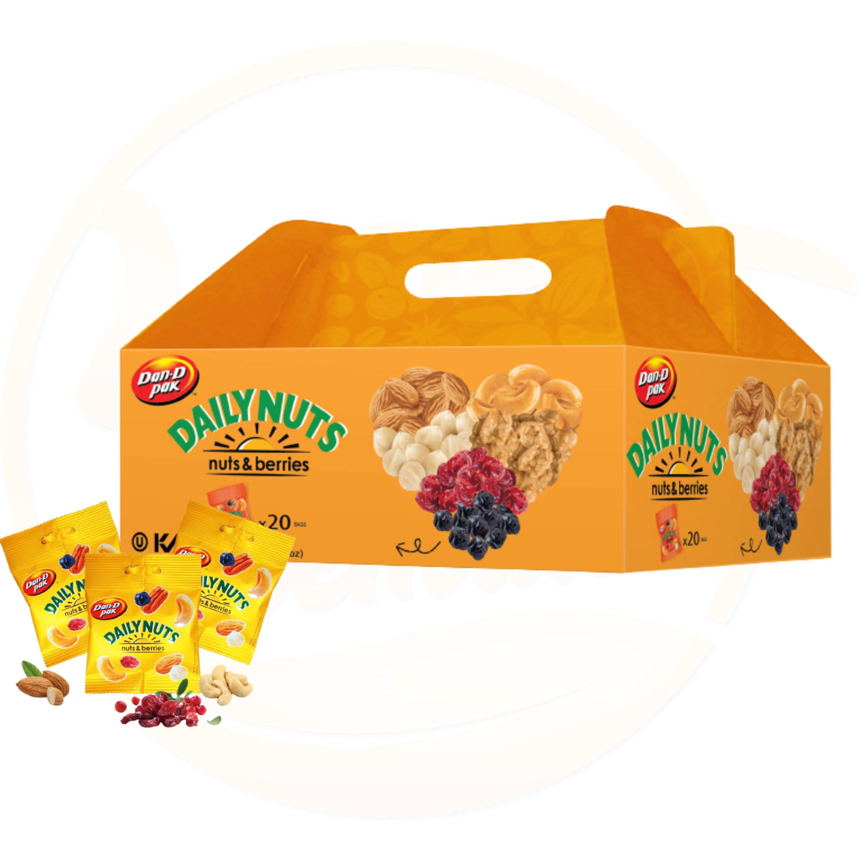 Hạt Mỗi Ngày Dailynuts Hộp 20X25g