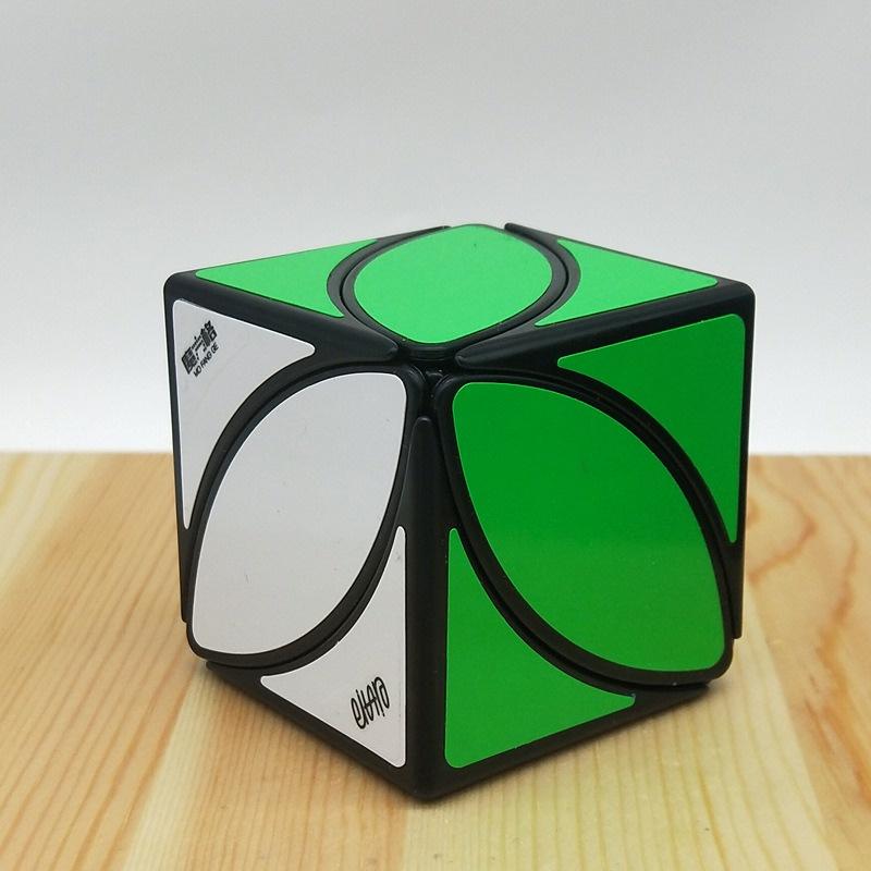 Rubik Biến Thể Qiyi Ivy Cube Maple Cube Rubik Lá Phong Viền Đen Xoay Mượt