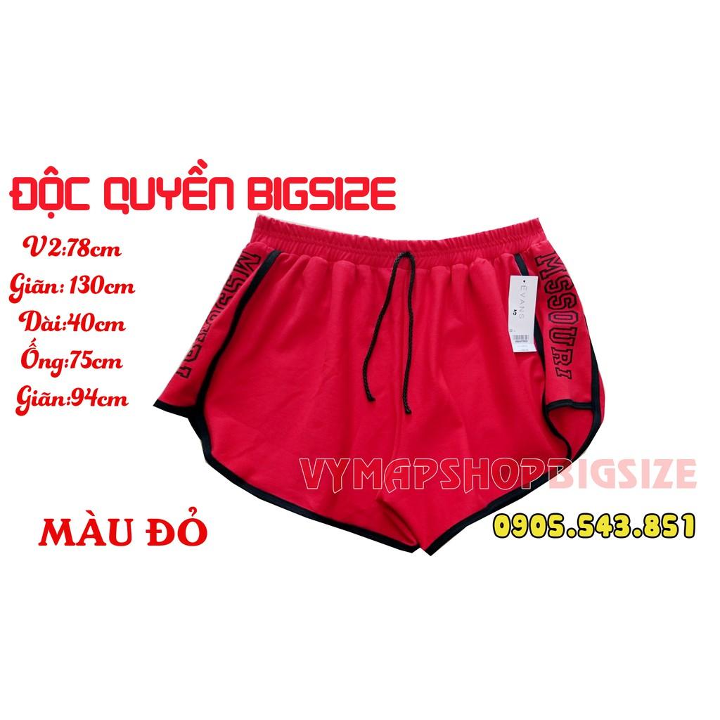 quần viền thể thao bigsize 70-100kg
