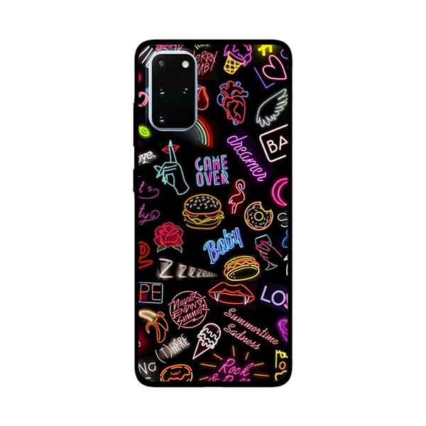 Ốp Lưng Dành Cho Samsung Galaxy S20 Plus mẫu Màu Sắc 1 - Hàng Chính Hãng