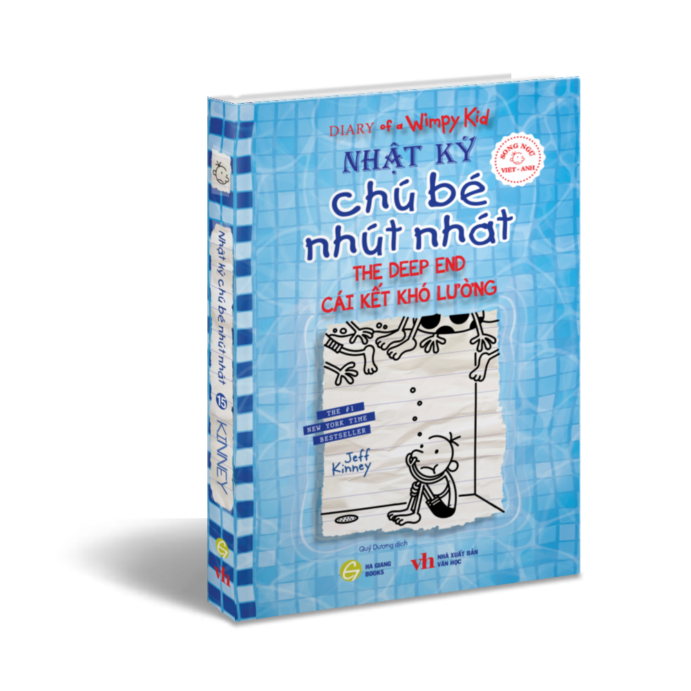 Nhật Ký Chú Bé Nhút Nhát - Tập 15: The Deep End - Cái Kết Khó Lường (Song Ngữ Việt-Anh)