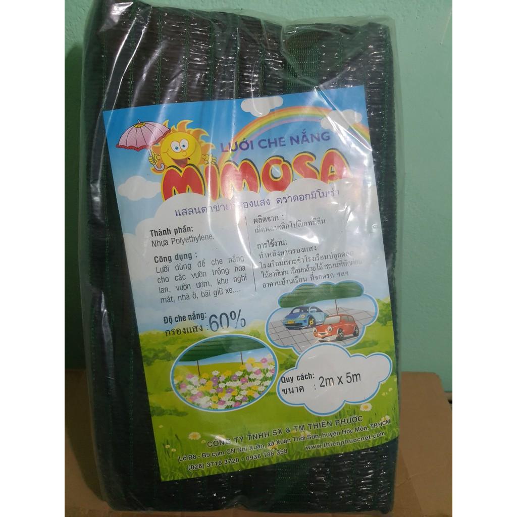Lưới Che Nắng Mimosa Thái Lan 2X5M -60%