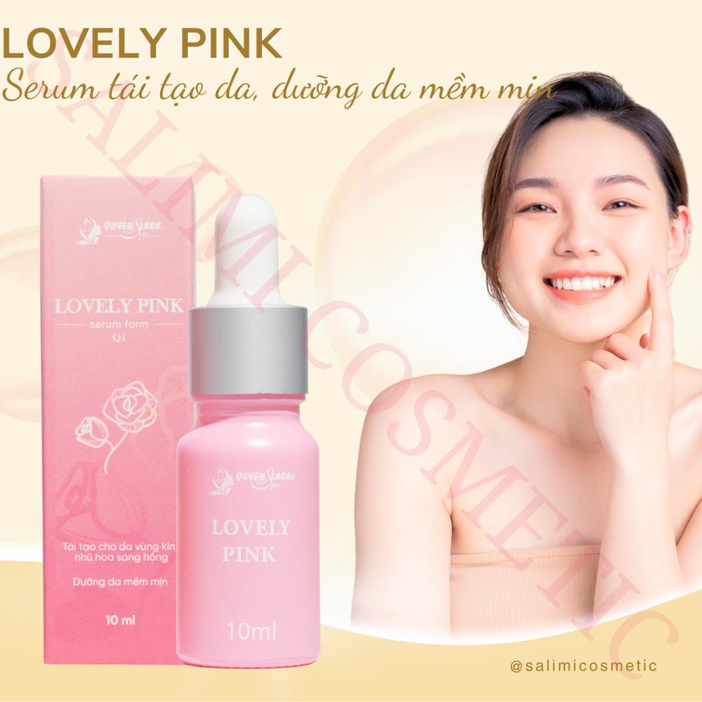 Serum Làm Hồng Nhũ Hoa &amp; Bikini LOVELY PINK 10ml, Chăm Sóc Da Vùng Kín, Nhũ Hoa, Dưỡng Da Sáng Hồng