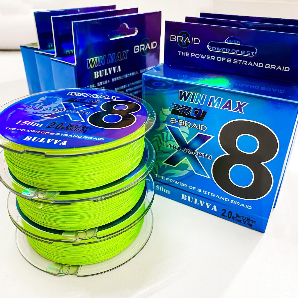 Dây Dù Câu Cá PE X8 WINMAX PRO x8 150m