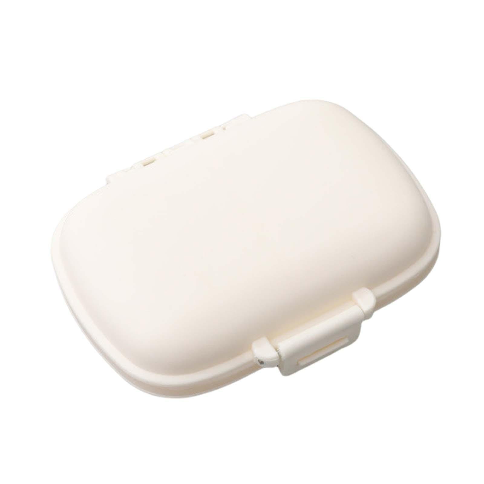 Daily Organizer Travel Case Easy to Use Tablet Reminder Durable Container Each Day Week with 8 Compartment Dispenser