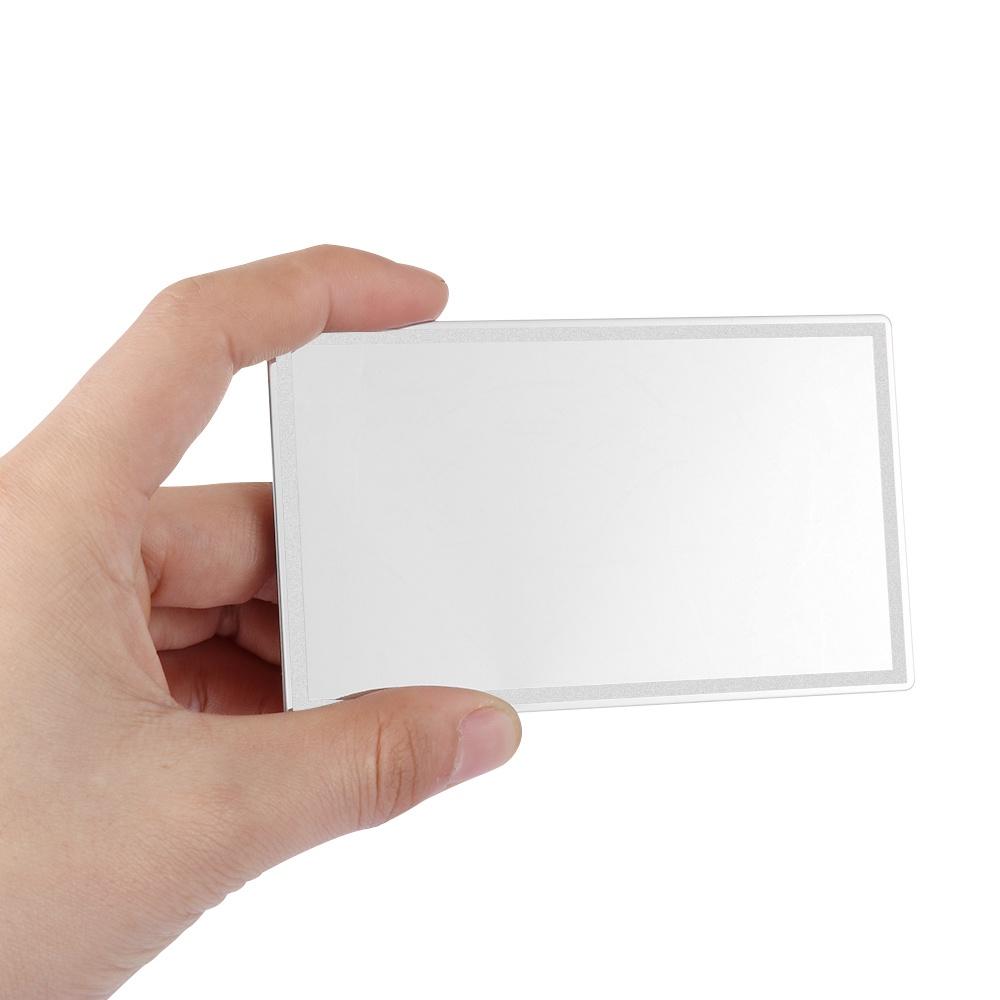 Gương trang điểm HD bằng thép không gỉ gắn trong xe hơi tiện dụng