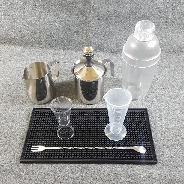 Combo 7 dụng cụ pha chế quầy cà phê, barista