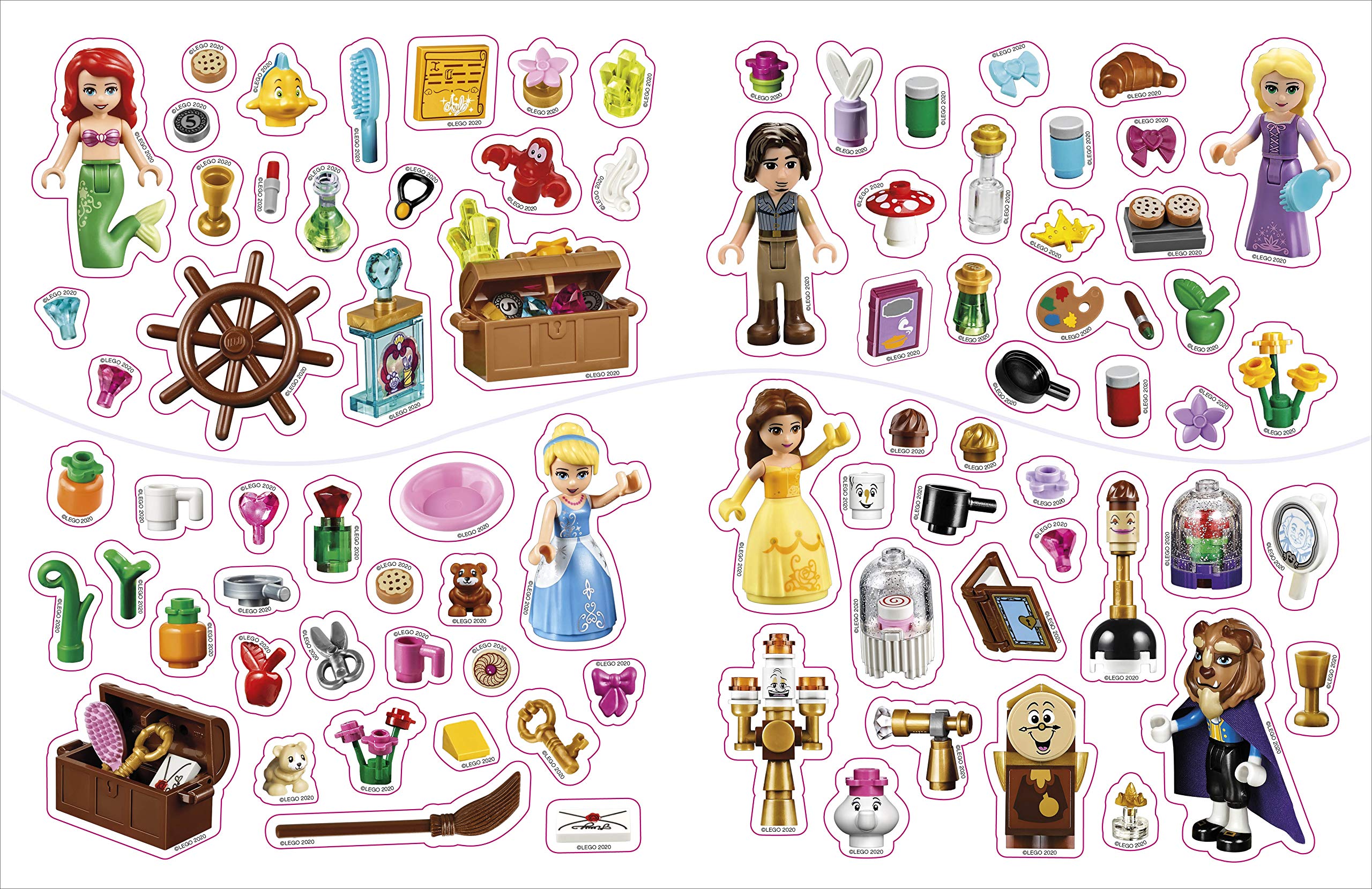 LEGO Disney Princess My Enchanted Sticker Book