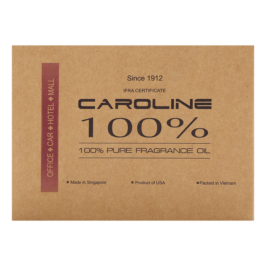 Combo 3 Chai Tinh Dầu Hoa Hồng Caroline 10ml