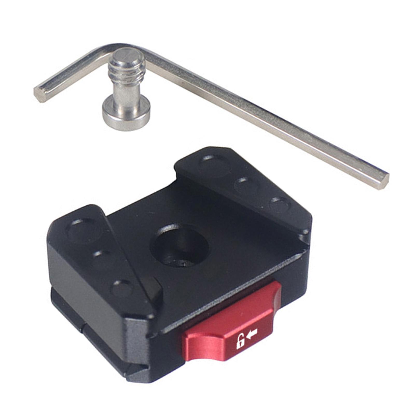 Quick Release Clamp Plate Camera Mount Adapter Clamp for DSLR Digital Camera