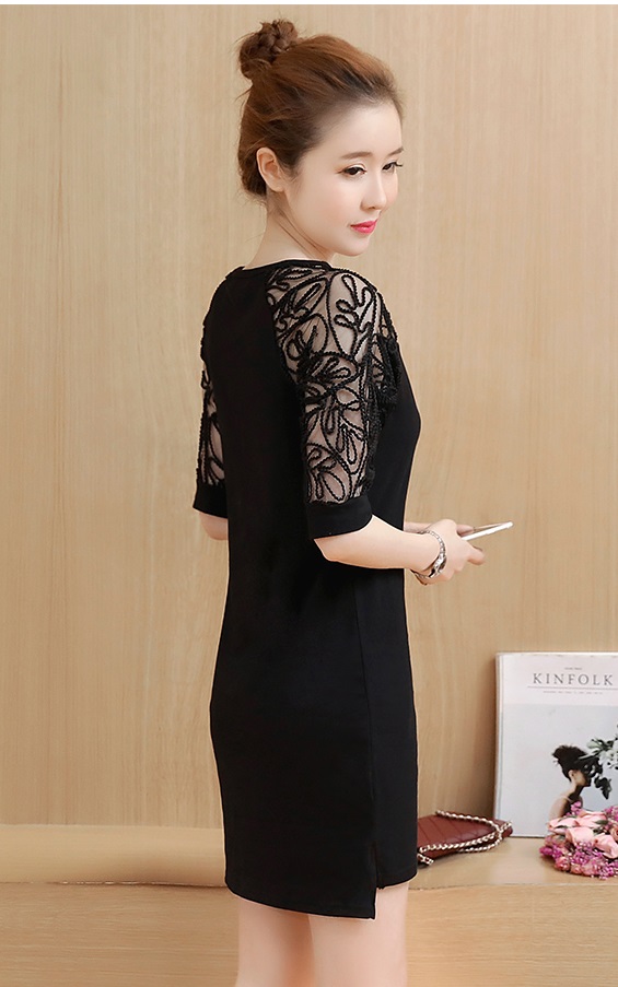 Đầm nữ ARCTIC HUNTER dáng suông vai ren AH01