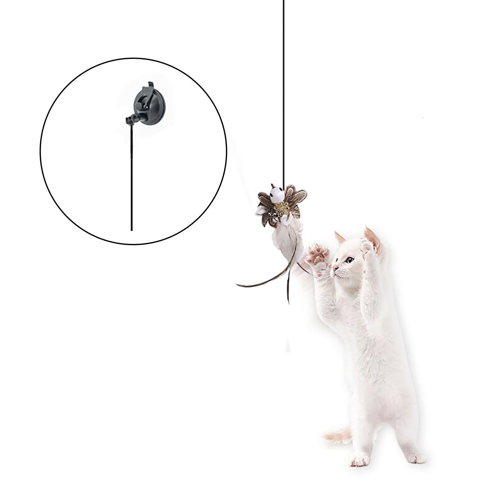 Cat Feather Toys Interactive Cat Toys Hanging for Indoor Cats Pet Supplies Style