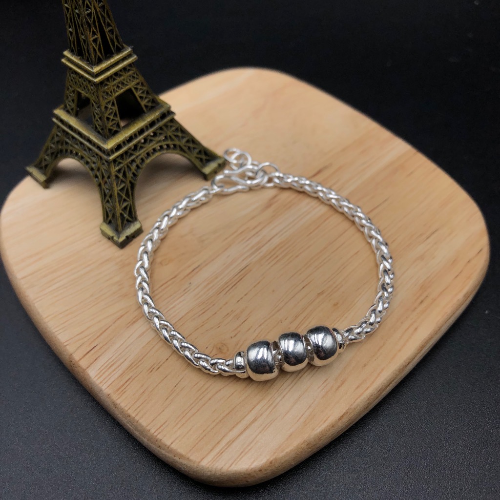 Lắc Tay Lắc Chân Bé Yêu - Bảo Hành Vĩnh Viễn Bạc Hiểu Minh LTE091T