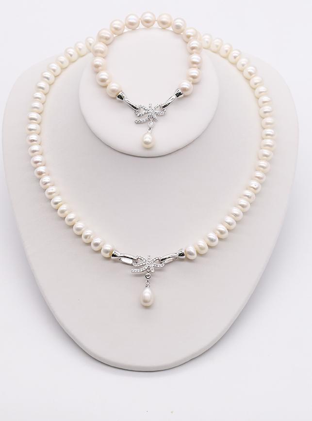 Bộ Trang Sức Ngọc Trai Cao Cấp Pearl BODB-1102 Bảo Ngọc Jewelry