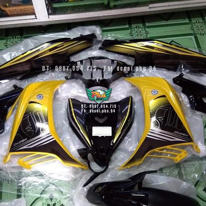 Tem rời Candy Exciter 135 Lc vàng đen