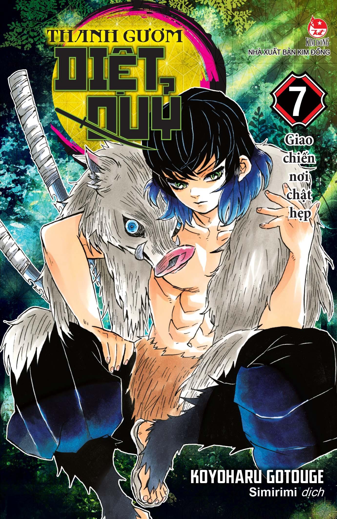 Hình ảnh Thanh Gươm Diệt Quỷ - Kimetsu No Yaiba - Tập 7: Giao Chiến Nơi Chật Hẹp