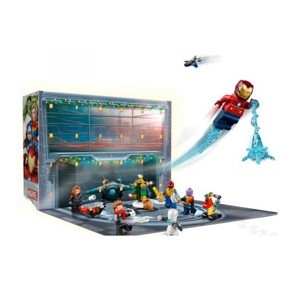 BỘ LẮP RÁP LEGO 76169 LỊCH GIÁNG SINH SUPERHEROES 2021